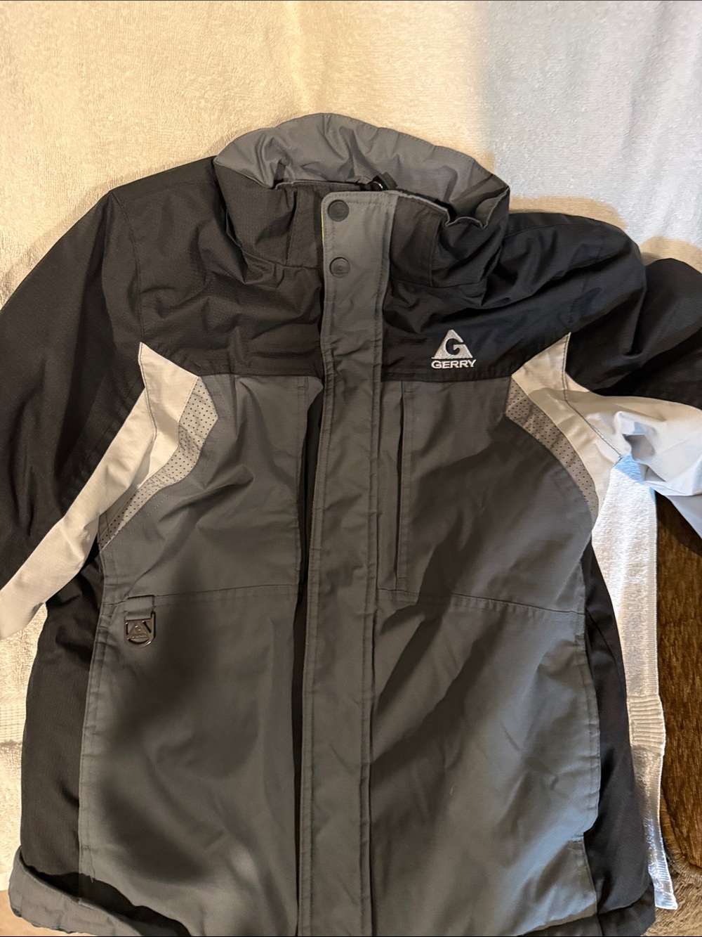 Gerry Kids' Gray & Black Insulated Jacket